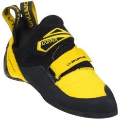 La Sportiva Katana Velcro Mens Climbing Shoe - Yellow/Black -Climbing Wear Store 20L 100999 02 1 606842