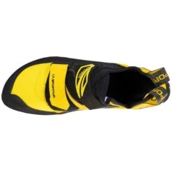 La Sportiva Katana Velcro Mens Climbing Shoe - Yellow/Black -Climbing Wear Store 20L 100999 06 742439