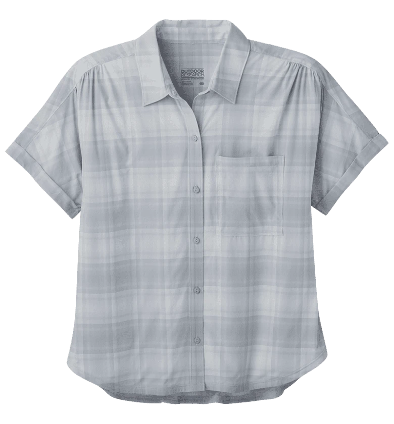 Outdoor Research Astroman Womens Short Sleeve Sun Shirt 10 Outdoor Research Astroman Womens Short Sleeve Sun Shirt - Image 8