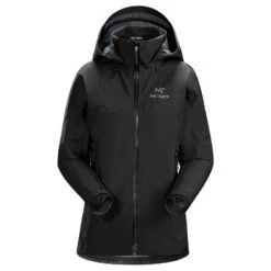 ArcTeryx Beta AR Womens Waterproof Jacket -Climbing Wear Store Arcteryx Beta AR Womens Jacket Black 01