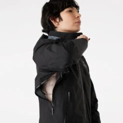 ArcTeryx Beta AR Womens Waterproof Jacket -Climbing Wear Store Arcteryx Beta AR Womens Jacket Black 03