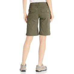 PrAna Halle Womens Shorts -Climbing Wear Store CargoGreen 823020