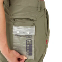 Craghoppers NosiLife Convertible III Womens Pants - Long -Climbing Wear Store Craghoppers Nosilife III Convertible Womens Pants Soft Moss 06