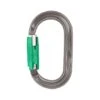DMM AmericanO Locksafe Climbing Carabiner -Climbing Wear Store DMM AmericanOLocksafe Titanium Green 681779