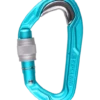 Edelrid Bulletproof Screw Gate II Carabiner -Climbing Wear Store Edelrid BulletproofllScrewGate Icemint 01 384652