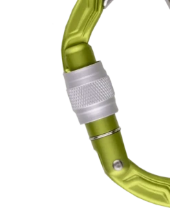 Edelrid Bulletproof Screw Gate II Carabiner -Climbing Wear Store Edelrid BulletproofllScrewGate Oasis 02 836458