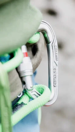 Edelrid HMS Bullet Eco Screw Gate Climbing Carabiner -Climbing Wear Store Edelrid HMSBulletScrewEco 02