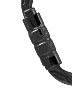 Edelrid Oval Power 2500 II Triple Lock Climbing Carabiner 7 Edelrid Oval Power 2500 II Triple Lock Climbing Carabiner -Climbing Wear Store Edelrid OvalPower2500IITripleLockCarabiner Black 02 100790