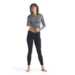 Icebreaker 200 Oasis Womens Thermal Leggings -Climbing Wear Store Icebreaker 200 Oasis w Leggings Black 03