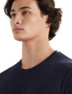 Icebreaker Tech Lite II Short Sleeve Mens T-Shirt 12 Icebreaker Tech Lite II Short Sleeve Mens T-Shirt -Climbing Wear Store Icebreaker Tech Lite II SS Mens T Shirt Midnight Navy 02