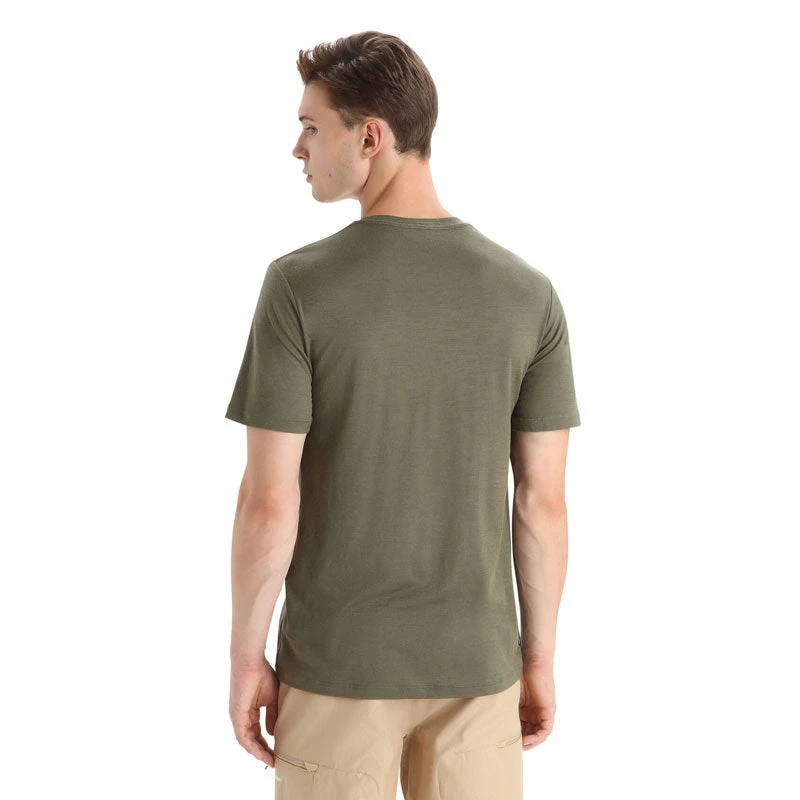 Icebreaker Tech Lite II Short Sleeve Mens T-Shirt - Polar Paddle 4 Icebreaker Tech Lite II Short Sleeve Mens T-Shirt - Polar Paddle - Image 2