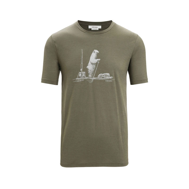 Icebreaker Tech Lite II Short Sleeve Mens T-Shirt - Polar Paddle 6 Icebreaker Tech Lite II Short Sleeve Mens T-Shirt - Polar Paddle - Image 4