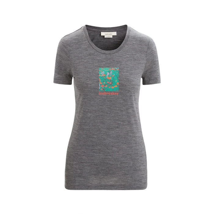 Icebreaker Tech Lite II Short Sleeve Womens T-Shirt - Wildflower Bloom 9 Icebreaker Tech Lite II Short Sleeve Womens T-Shirt - Wildflower Bloom - Image 7