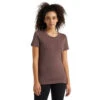 Icebreaker Tech Lite II Short Sleeve Womens T-Shirt -Climbing Wear Store Icebreaker Tech Lite II SS w Mink 02