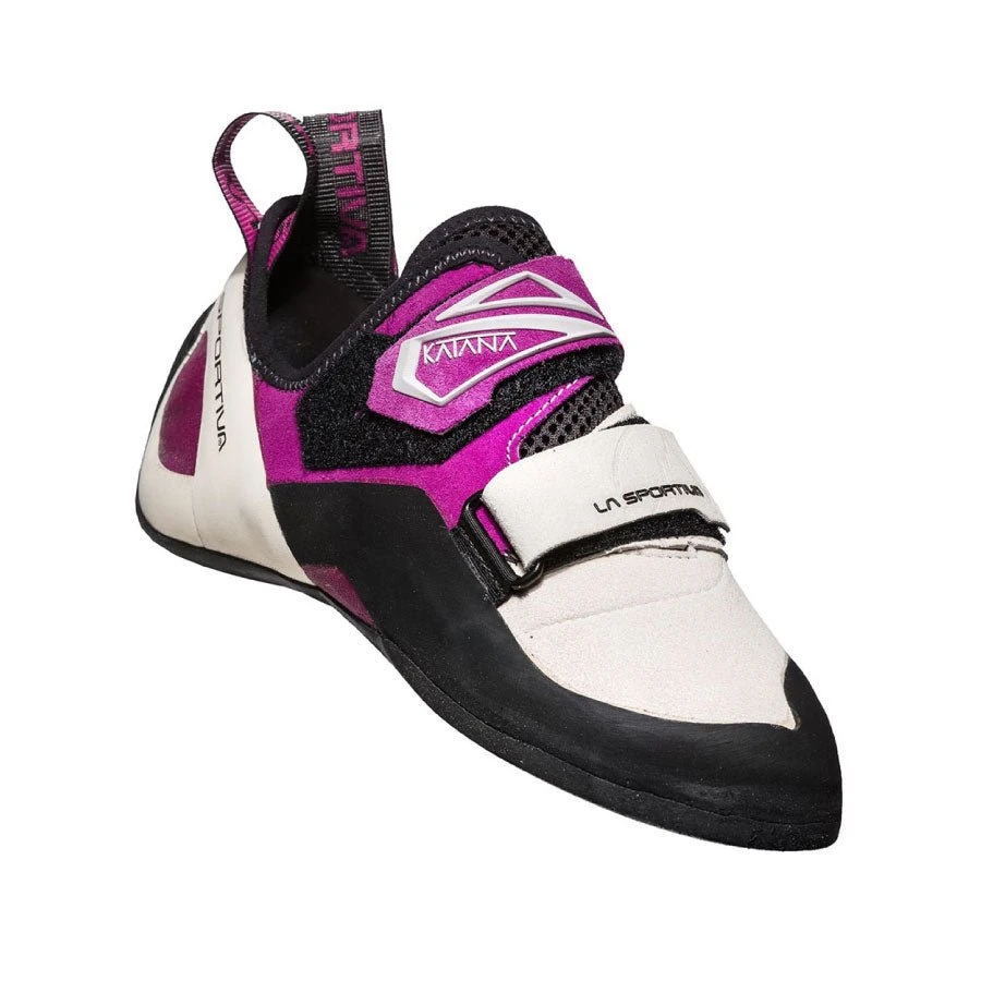 La Sportiva Katana Womens Climbing Shoe - White/Purple 4 La Sportiva Katana Womens Climbing Shoe - White/Purple - Image 2