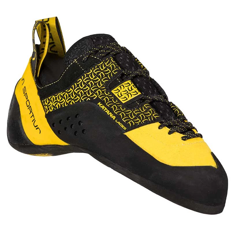 La Sportiva Katana Lace Mens Climbing Shoe - Yellow/Black 4 La Sportiva Katana Lace Mens Climbing Shoe - Yellow/Black - Image 2