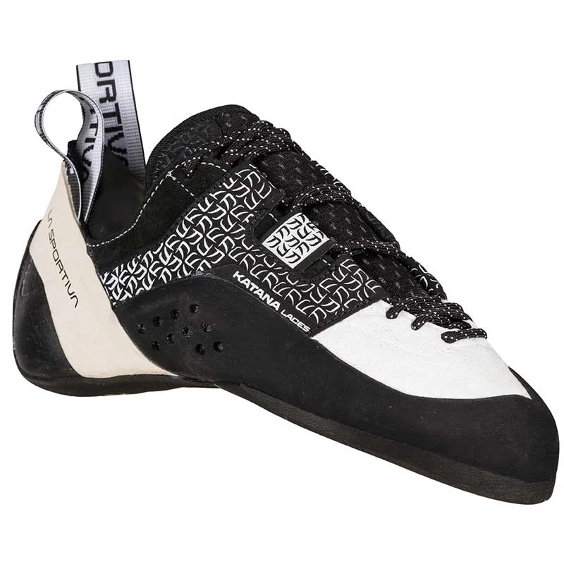 La Sportiva Katana Lace Womens Climbing Shoe - White/Black 4 La Sportiva Katana Lace Womens Climbing Shoe - White/Black - Image 2