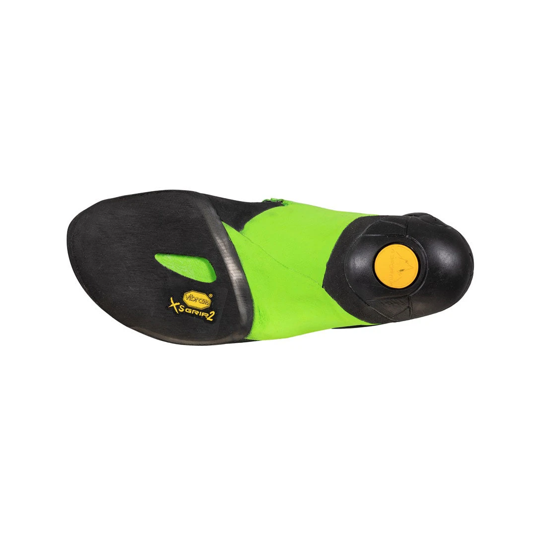La Sportiva Skwama Mens Vegan Climbing Shoe - Black/Flash Green 8 La Sportiva Skwama Mens Vegan Climbing Shoe - Black/Flash Green - Image 6