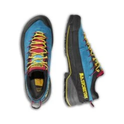 La Sportiva TX4 R Approach Shoe - Turchese/Giallo -Climbing Wear Store La Sportiva TX4 R Turchese Giallo 05