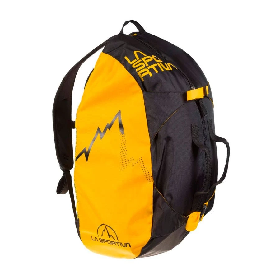La Sportiva Medium Rope Bag - Black/Yellow 3 La Sportiva Medium Rope Bag - Black/Yellow