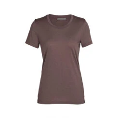Icebreaker Tech Lite II Short Sleeve Womens T-Shirt 9 Icebreaker Tech Lite II Short Sleeve Womens T-Shirt -Climbing Wear Store Mink 1