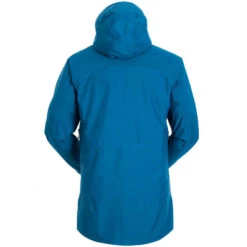 Mont Odyssey Mens Waterproof Jacket -Climbing Wear Store Mont Odyssey Mens Rain Jacket Ocean Blue Back
