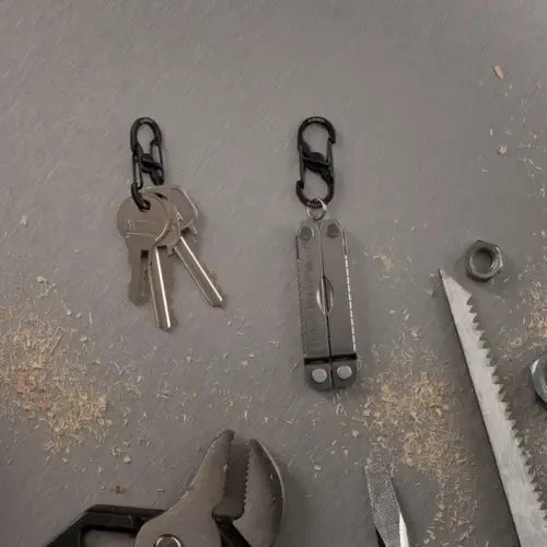 NiteIze S-Biner Stainless Steel Microlock Accessory Carabiner - 2 Pack 5 NiteIze S-Biner Stainless Steel Microlock Accessory Carabiner - 2 Pack - Image 3