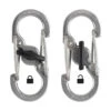 NiteIze S-Biner Stainless Steel Microlock Accessory Carabiner - 2 Pack 2 NiteIze S-Biner Stainless Steel Microlock Accessory Carabiner - 2 Pack -Climbing Wear Store NitelzeS BinerMicrolock 2pack Steel