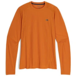 Outdoor Research Echo Mens Long Sleeve Top 16 Outdoor Research Echo Mens Long Sleeve Top -Climbing Wear Store Outdoor Research Echo Long Sleeve Tee Marmalade 05
