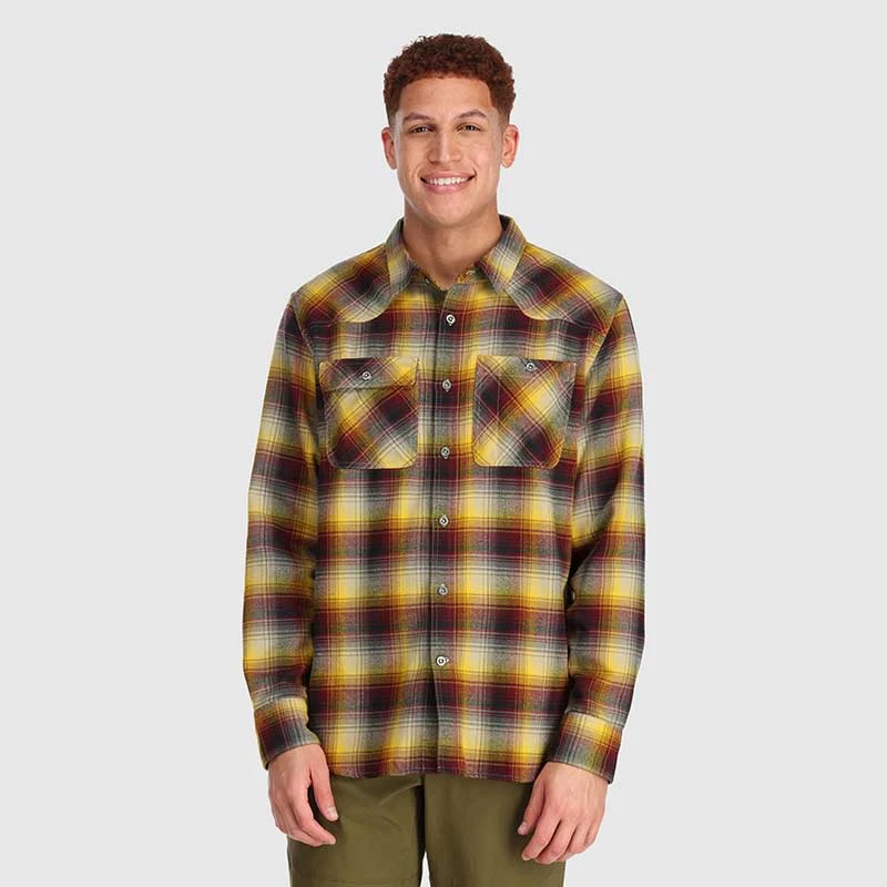 Outdoor Research Feedback Flannel Mens Long Sleeve Shirt 3 Outdoor Research Feedback Flannel Mens Long Sleeve Shirt