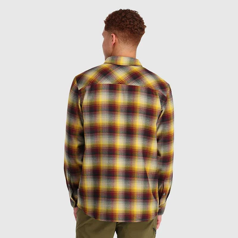 Outdoor Research Feedback Flannel Mens Long Sleeve Shirt 4 Outdoor Research Feedback Flannel Mens Long Sleeve Shirt - Image 2