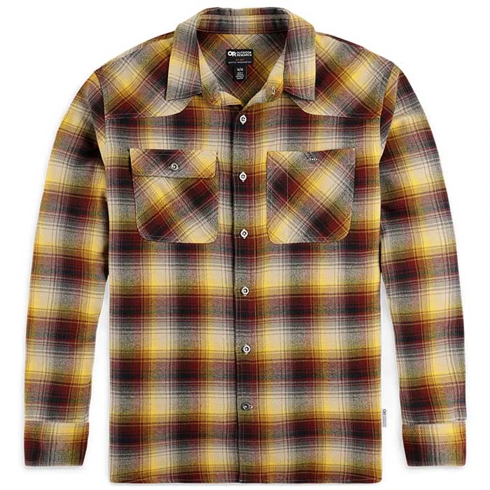 Outdoor Research Feedback Flannel Mens Long Sleeve Shirt 7 Outdoor Research Feedback Flannel Mens Long Sleeve Shirt - Image 5
