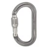 Petzl OK Screw-Lock Climbing Carabiner 2 Petzl OK Screw-Lock Climbing Carabiner -Climbing Wear Store Petzl OK Oval Screw Lock Carabiner 121061
