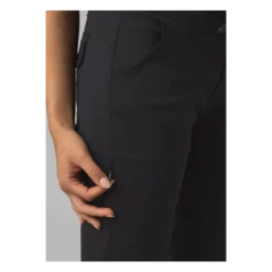 PrAna Halle Straight Womens Pant - Regular -Climbing Wear Store Prana Halle Straight Black Pocket 973819