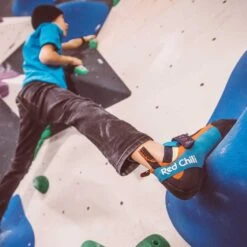 Red Chili Puzzle Kids Climbing Shoe -Climbing Wear Store Red Chili Puzzle Kids Climbing Shoe Neon Coral 690999