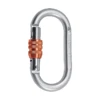 Rock Empire Steel O KL-S Screwgate Climbing Carabiner -Climbing Wear Store Rock Empire Steel O KL Screw Gate Climbing Carabiner 737620