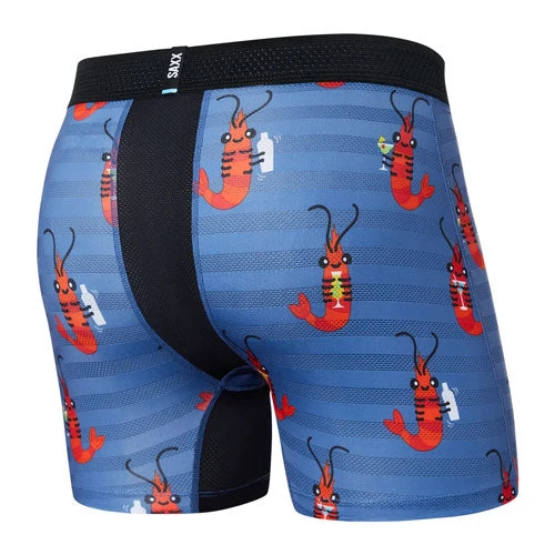 SAXX DropTemp Cooling Mesh Boxer Fly Brief 6 SAXX DropTemp Cooling Mesh Boxer Fly Brief - Image 4