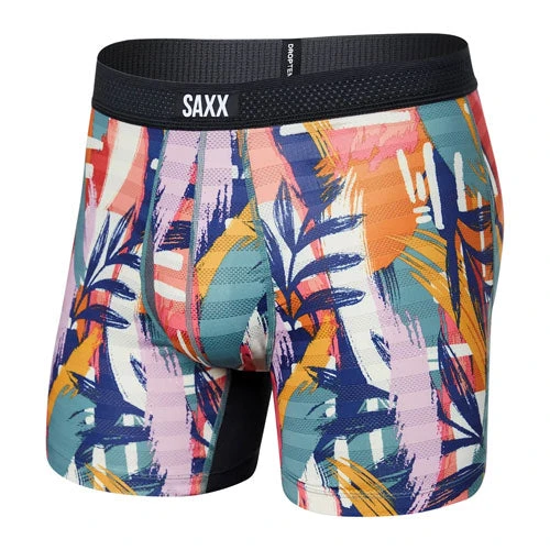 SAXX DropTemp Cooling Mesh Boxer Fly Brief 4 SAXX DropTemp Cooling Mesh Boxer Fly Brief - Image 2