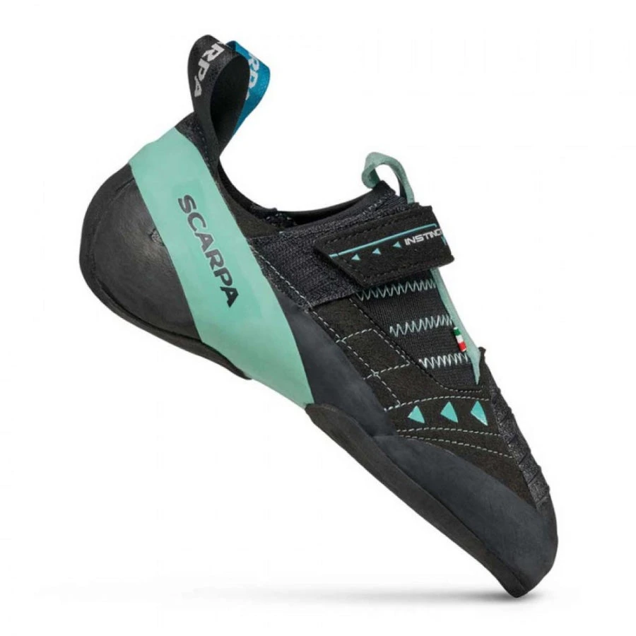 Scarpa Instinct VS Womens Climbing Shoe - Black/Aqua 3 Scarpa Instinct VS Womens Climbing Shoe - Black/Aqua