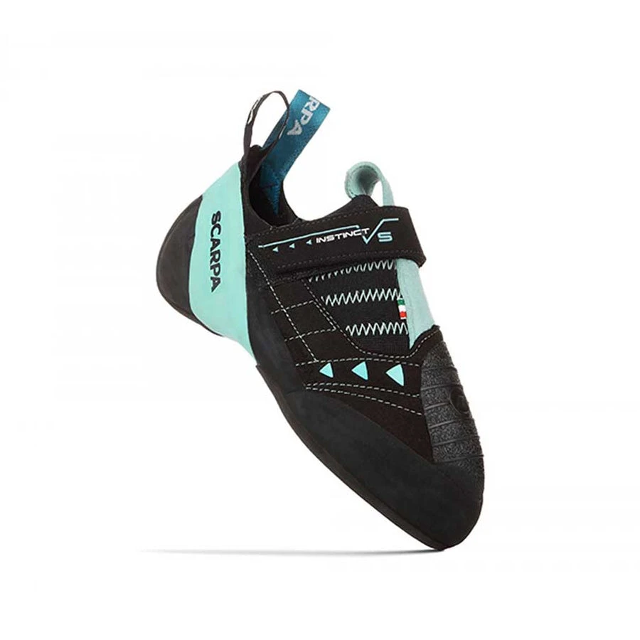 Scarpa Instinct VS Womens Climbing Shoe - Black/Aqua 4 Scarpa Instinct VS Womens Climbing Shoe - Black/Aqua - Image 2