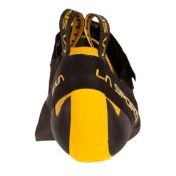 La Sportiva Theory Climbing Shoe - Black/Yellow -Climbing Wear Store Theory Black Yellow Back 901657