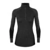 Icebreaker 260 Zone Long Sleeve Half Zip Womens Thermal Top -Climbing Wear Store Women sBodyfitZone Merino260ZoneLongSleeveHalfZipThermalTop