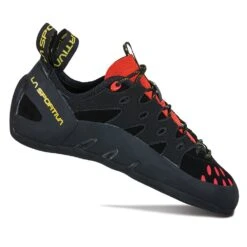 La Sportiva Tarantulace Mens Climbing Shoe - Black/Poppy