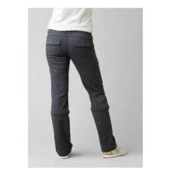 PrAna Halle Convertible Womens Regular Pant 12 PrAna Halle Convertible Womens Regular Pant -Climbing Wear Store prAna Halle Convertible Womens Regular Pant Coal Back