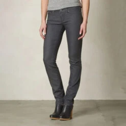 PrAna Kara Jean Womens Pant -Climbing Wear Store prAna Kara Womens Jean Pants Charcoal Dots